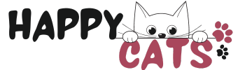 לוגו חתולים שמחים - Happy Cats Logo
