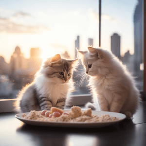איך מאכילים חתול קטן